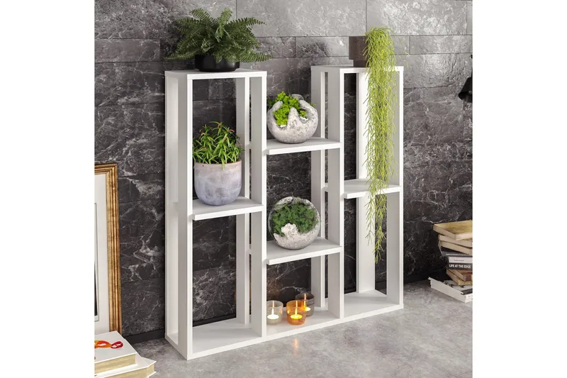 Michiyo Växtbord 90 cm - Vit - Möbler - Bord & matgrupper - Avlastningsbord - Blombord