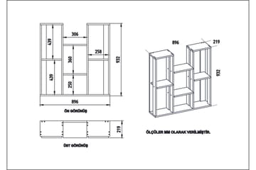 Michiyo Växtbord 90 cm - Vit - Möbler - Bord & matgrupper - Avlastningsbord - Blombord