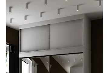 Szaf Hyllförvaring 62x100 cm till Garderob LED-belysning - Vit - Förvaring - Hylla - Hyllplan & hyllkonsol