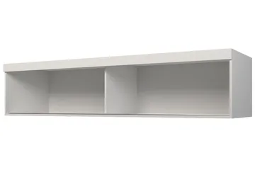 Szaf Hyllförvaring 62x200 cm till Garderob LED-belysning - Vit - Förvaring - Hylla - Hyllplan & hyllkonsol