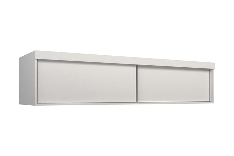 Szaf Hyllförvaring 62x200 cm till Garderob LED-belysning, Vit