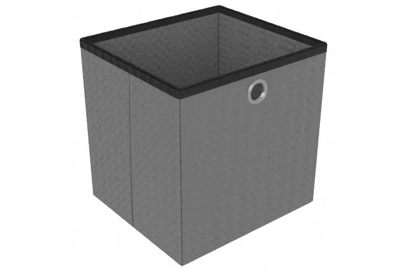 Hylla med 15 kuber svart 103x30x175,5 cm tyg - Svart - Förvaring - Hylla - Hyllsystem