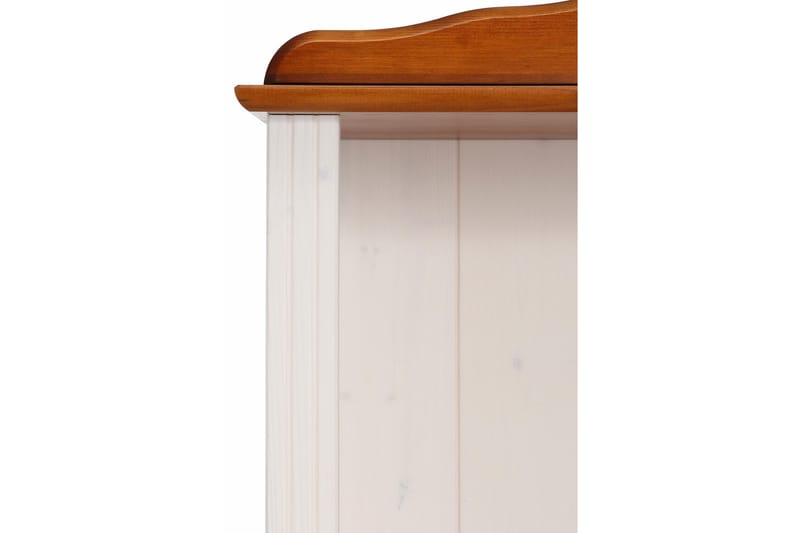 Remiel Bokhylla 70x181 cm - Vit/Brun - Förvaring - Hylla - Hyllsystem