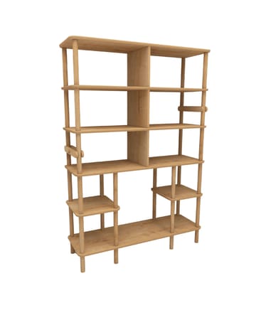 Icterina Bokhylla 120 cm i Ek - Brun - Förvaring - Hylla - Bokhylla
