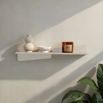 Jorricon Vägghylla 60 cm - Mjuk Beige - Förvaring - Hylla - Vägghylla