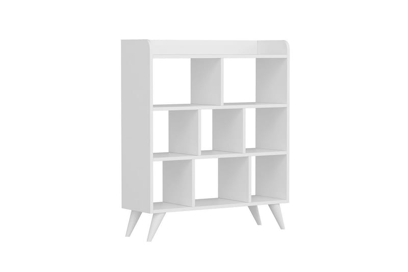 Kesto Bokhylla 90 cm, Vit