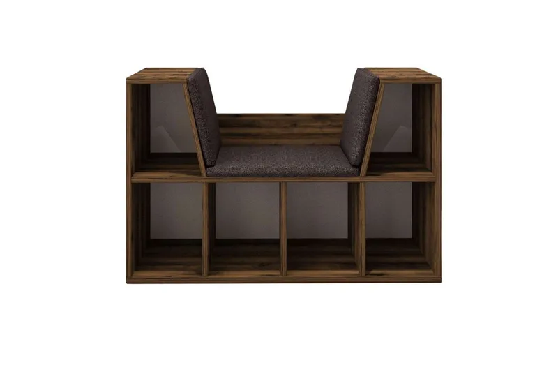 Kylen Bokhylla 103 cm - Valnöt - Förvaring - Hylla - Bokhylla