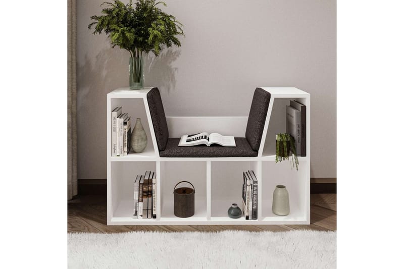 Kylen Bokhylla 103 cm - Vit - Förvaring - Hylla - Bokhylla
