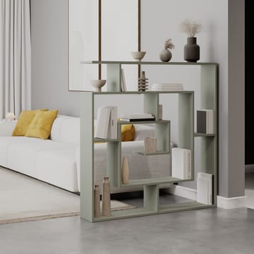 Labirent Bokhylla 125 cm - Ash Green - Förvaring - Hylla - Bokhylla