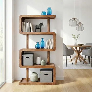 Livova Fristående hylla 80 cm - naturbrun - Förvaring - Hylla - Hyllplan & hyllkonsol