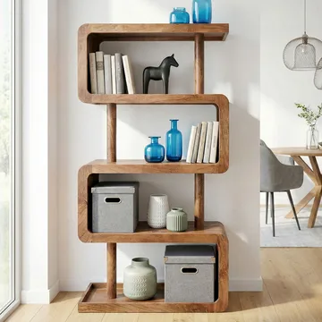 Livova Fristående hylla 80 cm - naturbrun - Förvaring - Hylla - Hyllplan & hyllkonsol