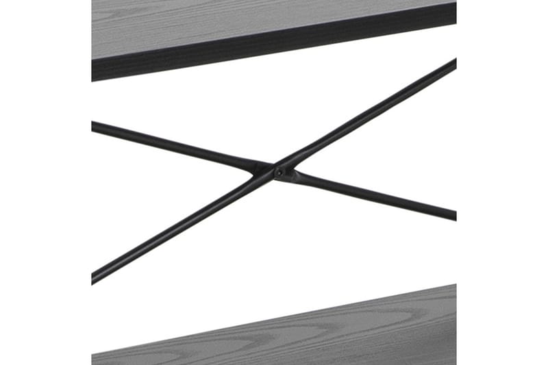 Mehoopany Bokhylla 172 cm - Svart - Förvaring - Hylla - Bokhylla