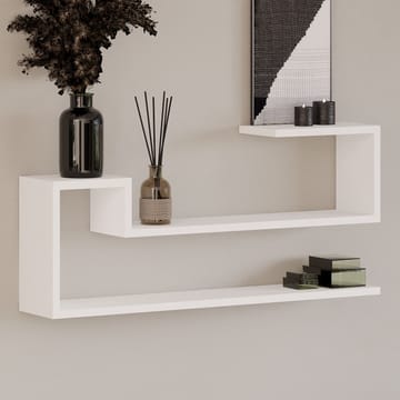 Melto Vägghylla 90x41,2x17 cm - Vit - Förvaring - Hylla - Vägghylla