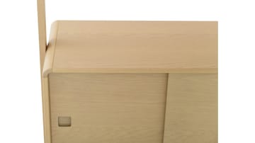 Milnor Vägghylla 80 cm - Vitpigmenterat - Förvaring - Hylla - Vägghylla