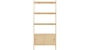Milnor Vägghylla 80 cm - Vitpigmenterat - Förvaring - Hylla - Vägghylla