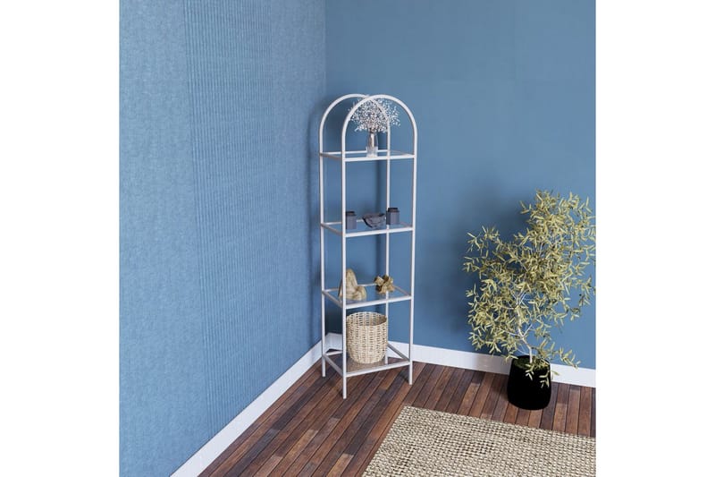 Monaia Bokhylla 40 cm - Vit - Förvaring - Hylla - Bokhylla