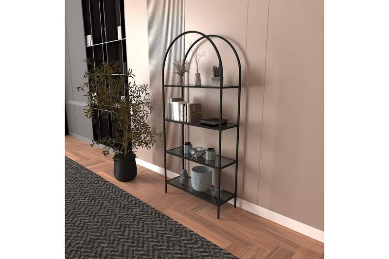 Monaia Bokhylla 80 cm - Svart - F�örvaring - Hylla - Bokhylla
