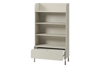 Monfort Bokhylla 89 cm i Ljust Trä - Beige - Förvaring - Hylla - Bokhylla