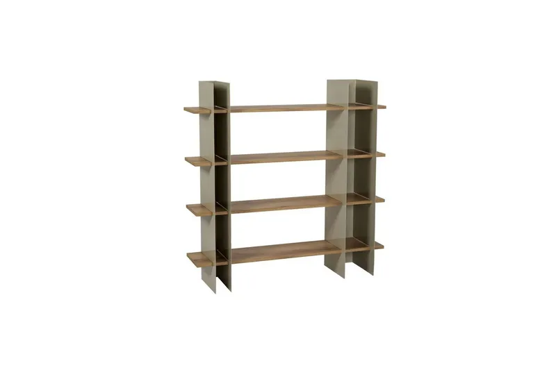 Nara Bokhylla 120 cm - Taupe - Förvaring - Hylla - Bokhylla