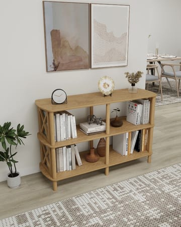 Nerola Bokhylla 80 cm - Ek - Förvaring - Hylla - Bokhylla