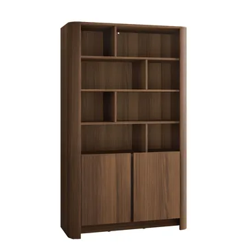 Norrhassel Bokhylla 103 cm i Valnöt - Brun - Förvaring - Hylla - Bokhylla