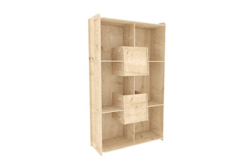 Pana Bokhylla 83 cm - Mediumfärgat trä - Förvaring - Hylla - Bokhylla