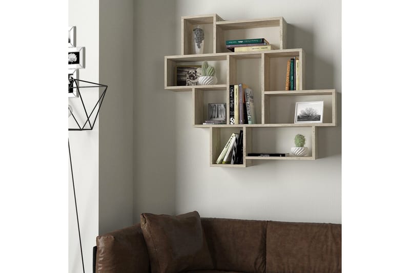 Parola Vägghylla 115,5 cm Beige - Förvaring - Hylla - Vägghylla
