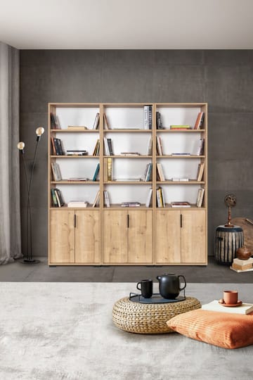 Pavio Bokhylla 180x187x30 cm - Sapphire Oak - Förvaring - Hylla - Bokhylla