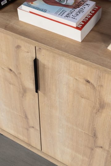 Pavio Bokhylla 180x187x30 cm - Sapphire Oak - Förvaring - Hylla - Bokhylla