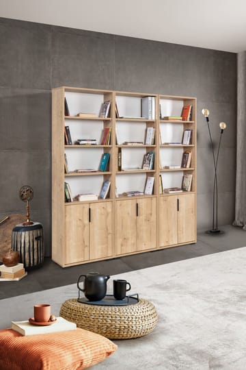 Pavio Bokhylla 180x187x30 cm - Sapphire Oak - Förvaring - Hylla - Bokhylla