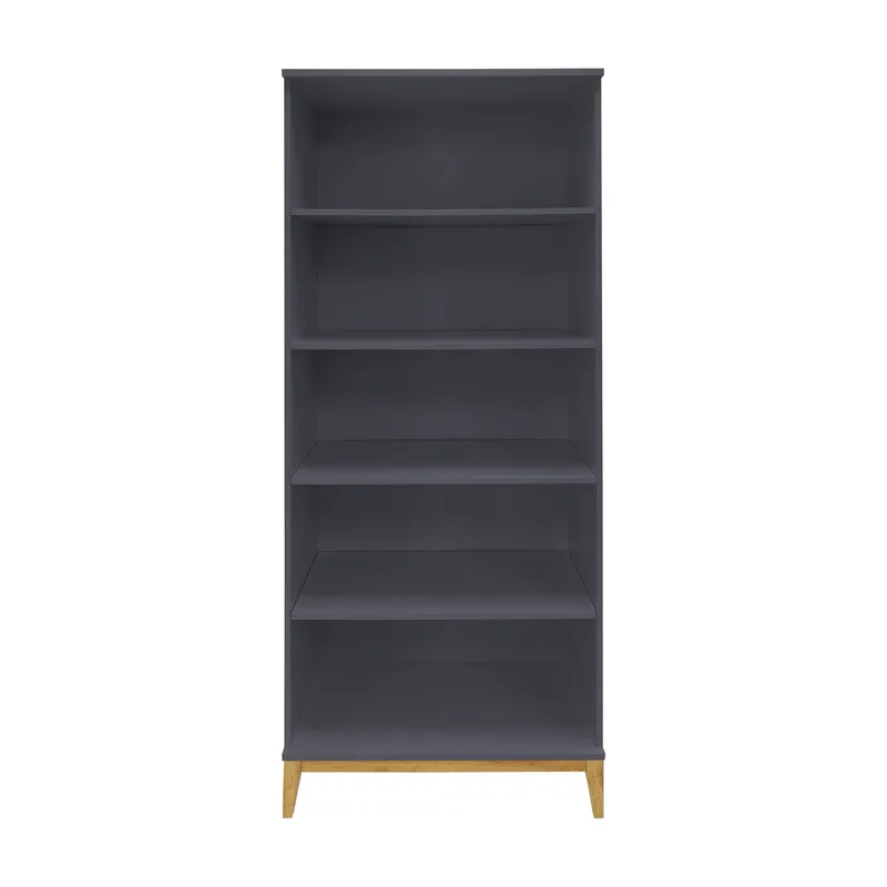 Pelle Bokhylla 80x191 cm - Grå/Wotan-ek - Förvaring - Hylla - Bokhylla