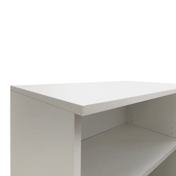 Pelle Bokhylla 80x191 cm - Vit/Wotan-ek - Förvaring - Hylla - Bokhylla