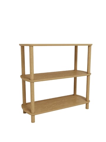 Pienk Bokhylla 80 cm - Ek - Förvaring - Hylla - Bokhylla