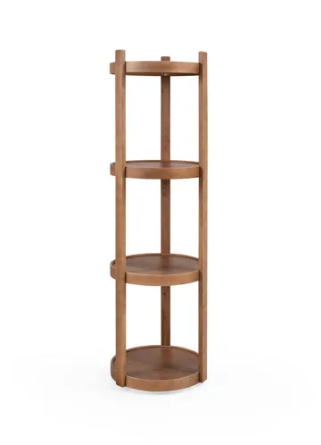 Reghum Bokhylla 40x150x40 cm - Valnöt - Förvaring - Hylla - Hyllplan & hyllkonsol