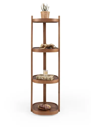 Reghum Bokhylla 42x150x42 cm - Valnöt - Förvaring - Hylla - Hyllplan & hyllkonsol
