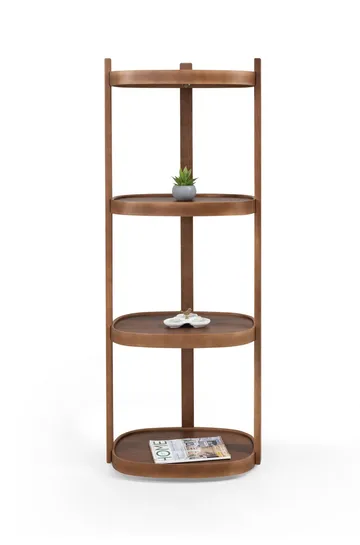 Reghum Bokhylla 55x150x38 cm - Valnöt - Förvaring - Hylla - Hyllplan & hyllkonsol