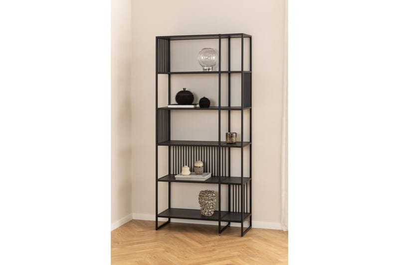 Saklani Bokhylla 85 cm - Svart - Förvaring - Hylla - Bokhylla