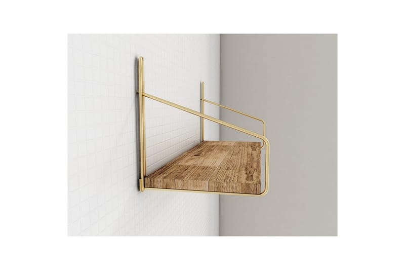Souma Vägghylla 45 cm - Brun - Förvaring - Hylla - Vägghylla