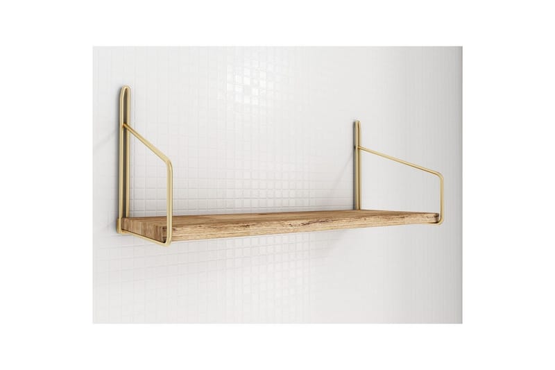 Souma Vägghylla 45 cm - Brun - Förvaring - Hylla - Vägghylla