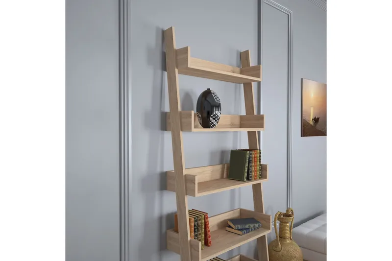 Comfortale Bokhylla - Brun - Förvaring - Hylla - Steghylla & trapphylla