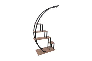 Gardellis Steghylla 85x35 cm - Svart - Förvaring - Hylla - Steghylla & trapphylla