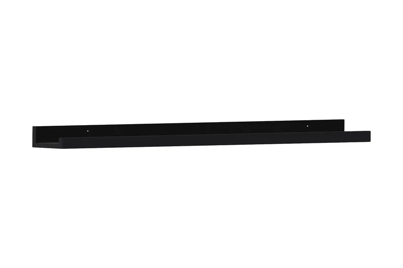 Black Shelf Tavelhylla MDF 90 cm - Svart - Förvaring - Hylla - Tavelhylla & tavellist