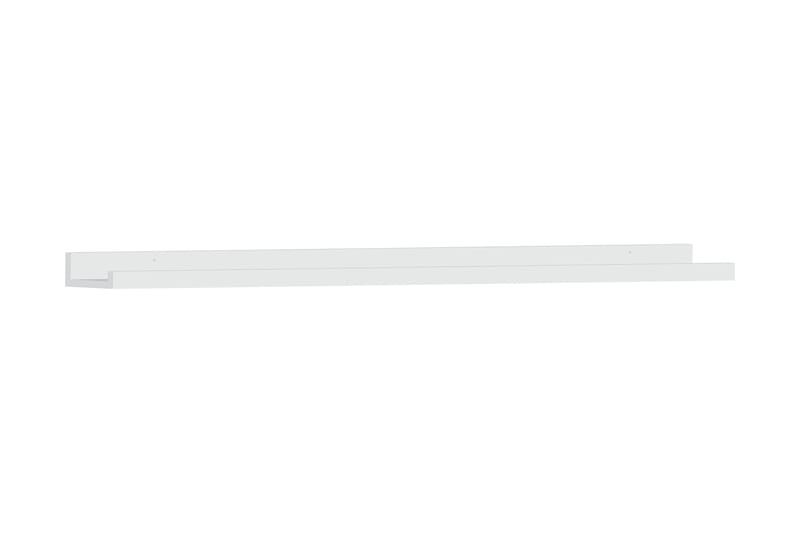 White Shelf Tavelhylla MDF 110 cm - Vit - Tavelhylla & tavellist - Boklist
