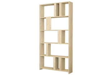 Timiza Bokhylla 90 cm i Ek - Beige - Förvaring - Hylla - Bokhylla