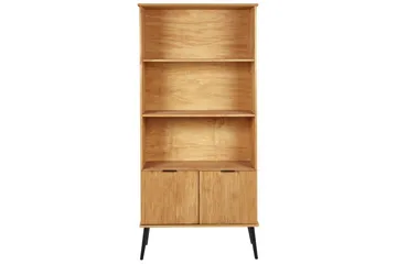 Timmins Bokhylla 90 cm i Furu - Ljusbrun - Förvaring - Hylla - Bokhylla