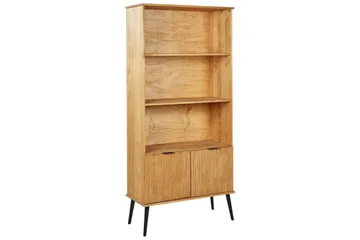 Timmins Bokhylla 90 cm i Furu - Ljusbrun - Förvaring - Hylla - Bokhylla