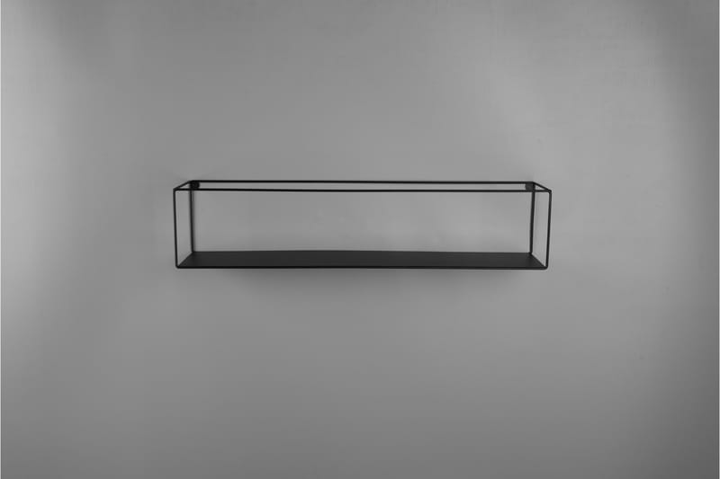 Tinka Vägghylla 2 st 65x15x15 cm Svart - Svart - Förvaring - Hylla - Vägghylla