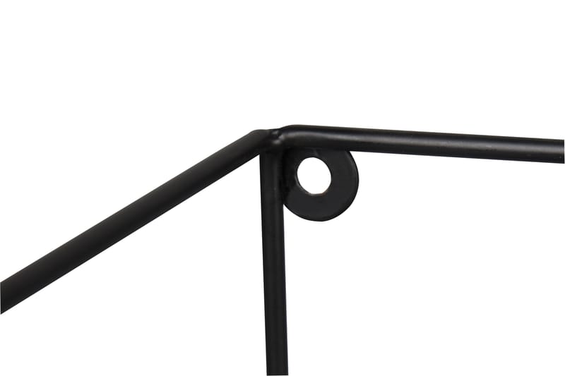 Tinka Vägghylla 2 st 65x15x15 cm Svart - Svart - Förvaring - Hylla - Vägghylla