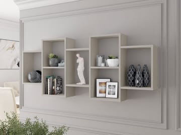 Triorana Vägghylla 161 cm - beige - Förvaring - Hylla - Vägghylla
