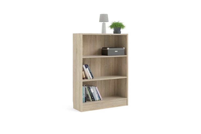Trysil Bokhylla 79 cm i Ek - Beige - Förvaring - Hylla - Bokhylla